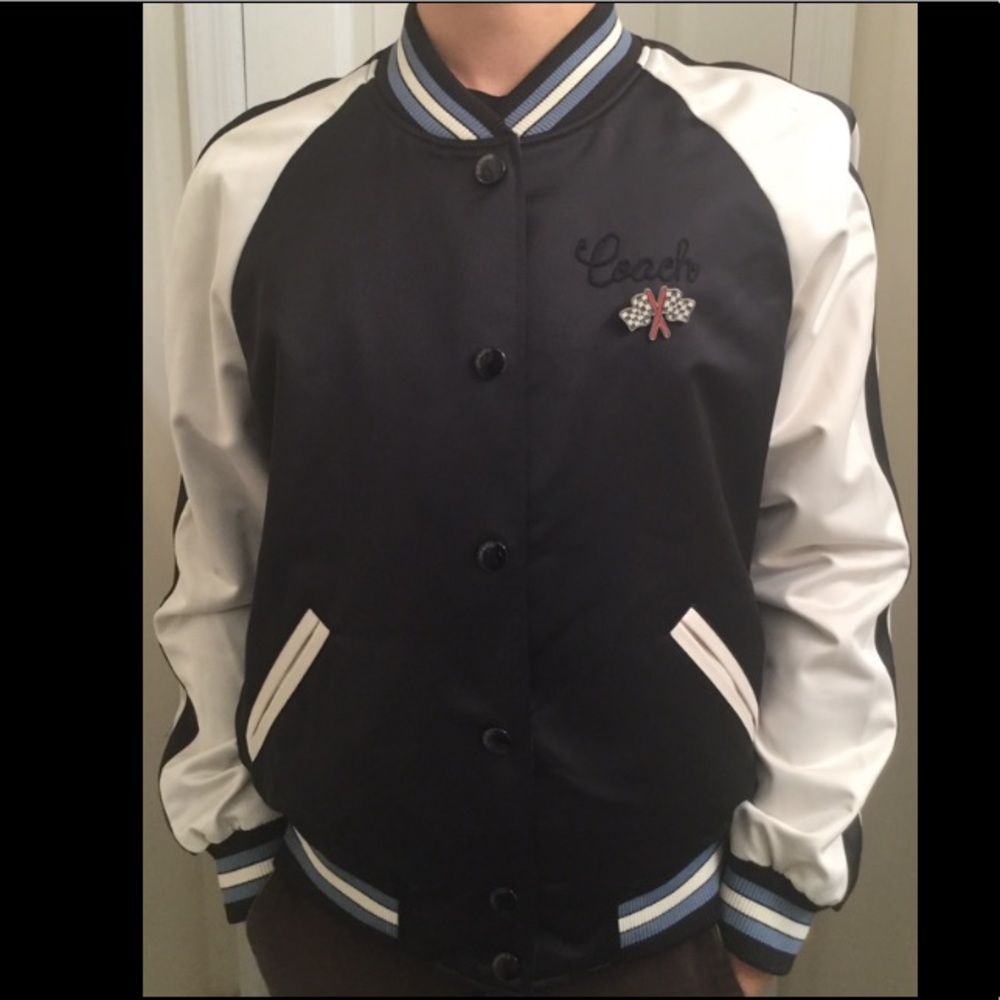 COACH Varsity Bomber Jacket - Picture 1 of 4